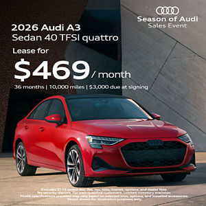 Lease the Audi A3 in Manhattan NY NYC Today